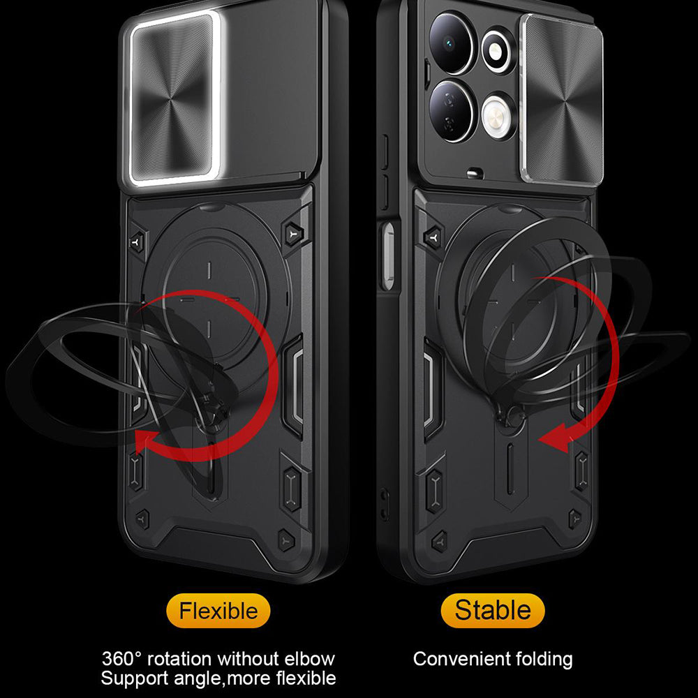Case for Xiaomi Redmi 17 5G / 17 4G, Techsuit, CamGuard Pro, Rose Gold