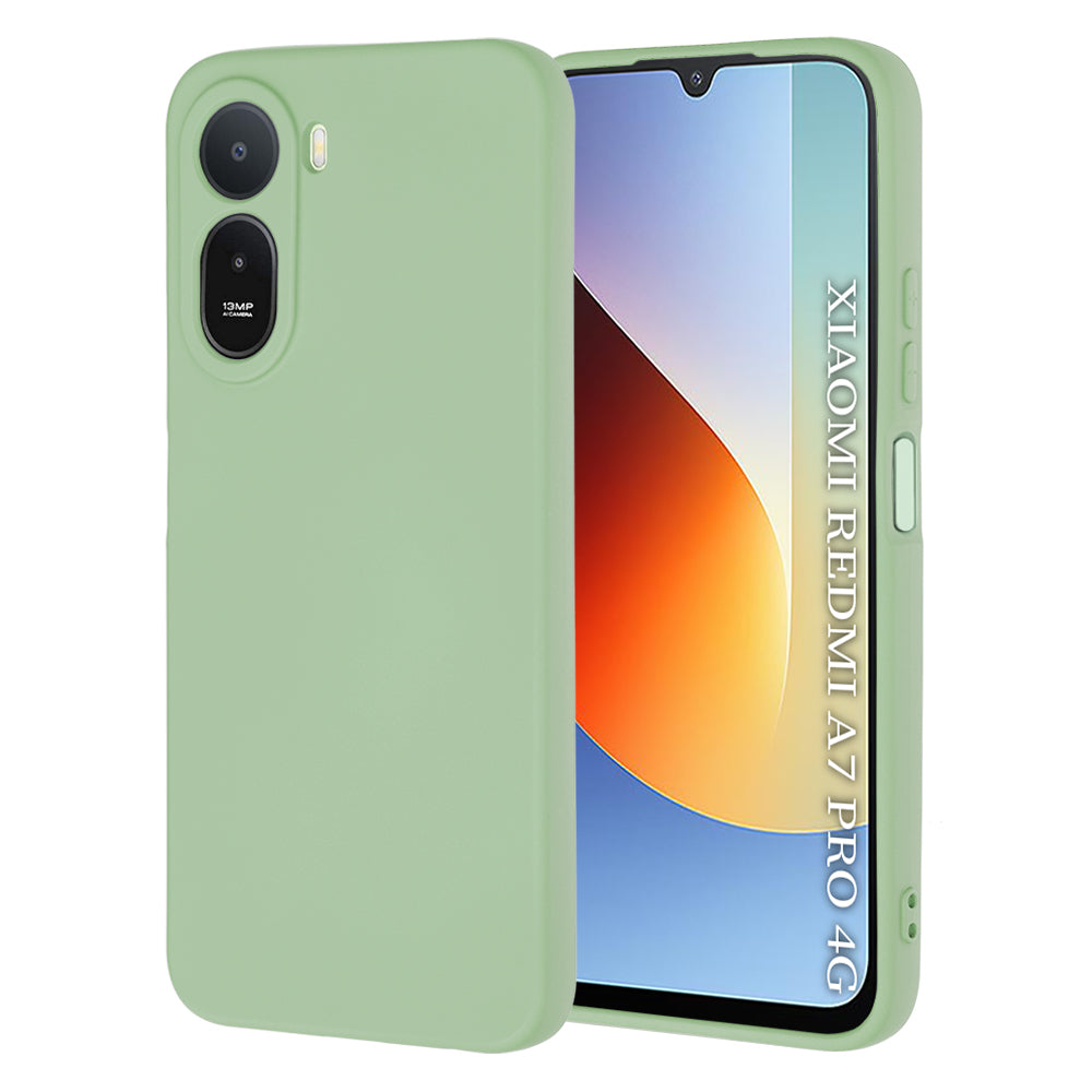 Case for Xiaomi Redmi A7 Pro 4G, Techsuit, SoftFlex, Light Green
