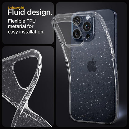 Case for Xiaomi Redmi A7 Pro 4G, Techsuit, SparkleSkin, Transparent