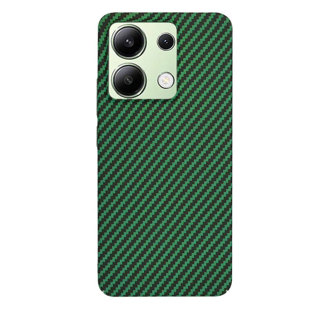 Case for Xiaomi Redmi Note 13 4G, Techsuit, Carbonite FiberShell, Green
