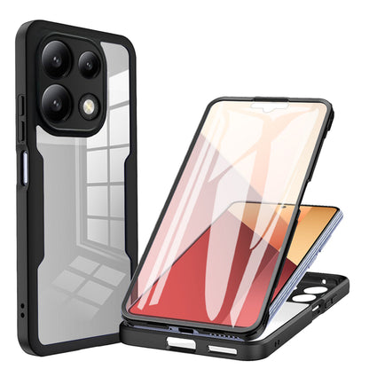 Case for Xiaomi Redmi Note 13 4G, Techsuit, ColorVerse 360, Black
