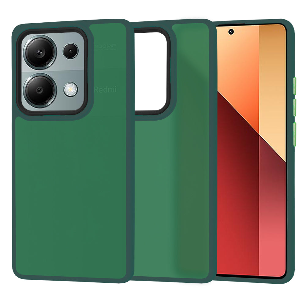 Case for Xiaomi Redmi Note 13 Pro 4G / Poco M6 Pro 4G, Techsuit, HaloFrost, Green