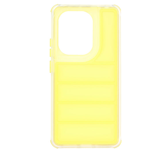 Case for Xiaomi Redmi Note 13 Pro 4G / Poco M6 Pro 4G, Techsuit, Wave Shield, Yellow