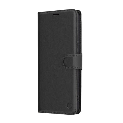 Case for Xiaomi Redmi Note 14 4G (Regional), Techsuit, Leather Folio, Black