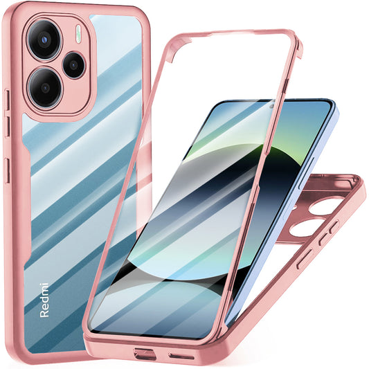 Case for Xiaomi Redmi Note 14 4G (Standard), Techsuit, ColorVerse 360, Pink