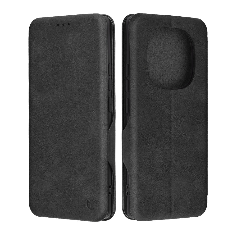 Case for Xiaomi Redmi Note 14 Pro 4G, Techsuit, Safe Wallet Plus, Black