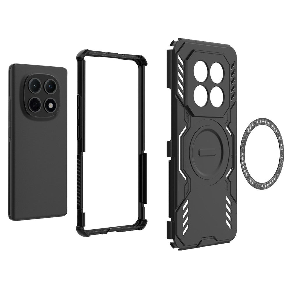 MagSafe Case for Xiaomi Redmi Note 15 4G, Techsuit, ArmorMag, Black