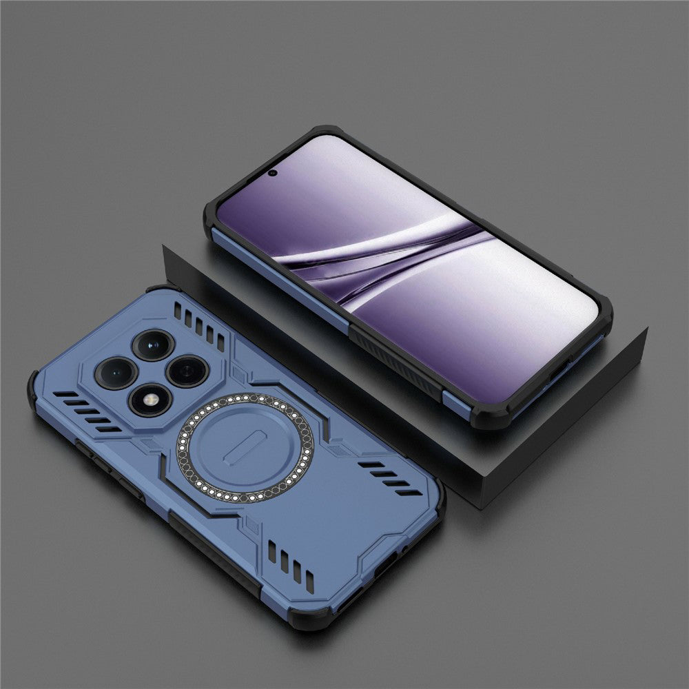 MagSafe Case for Xiaomi Redmi Note 15 Pro 4G, Techsuit, ArmorMag, Blue