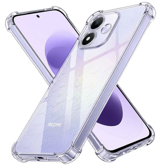 Case for Xiaomi Redmi Note 17 4G / Note 17 5G, Techsuit, Shockproof Clear, Transparent