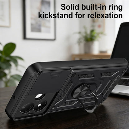 Case for Xiaomi Redmi Note 17 Pro Max, Techsuit, CamShield, Black