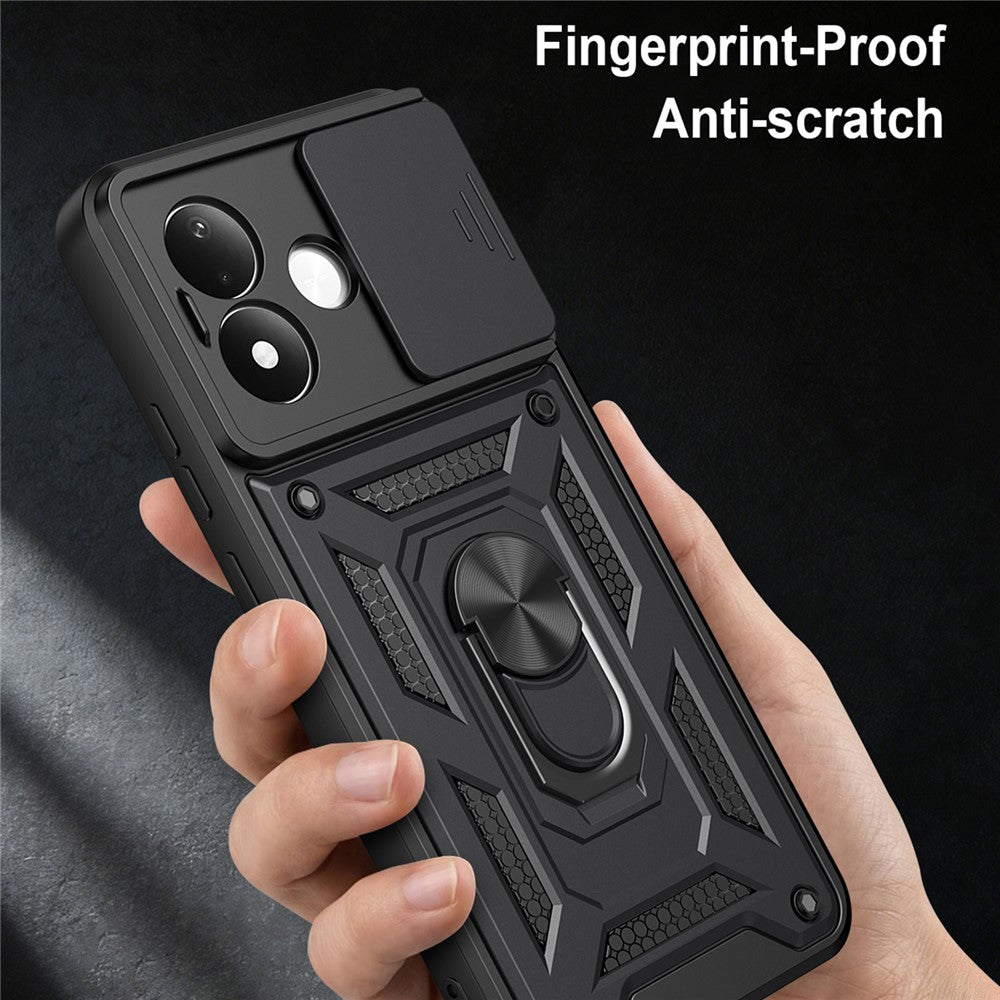 Case for Xiaomi Redmi Note 17 Pro, Techsuit, CamShield, Black