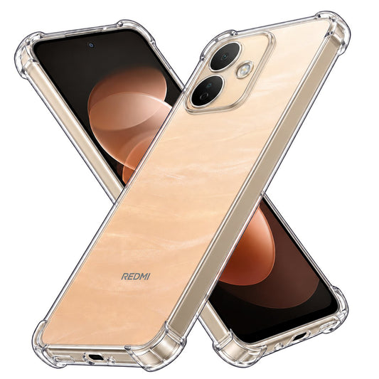 Case for Xiaomi Redmi Note 17 Pro, Techsuit, Shockproof Clear, Transparent