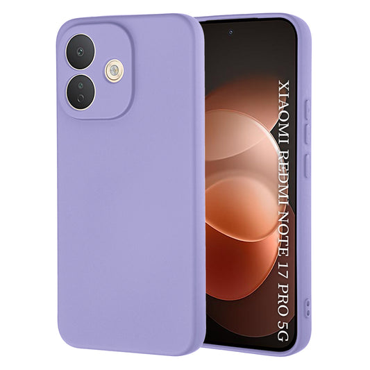 Case for Xiaomi Redmi Note 17 Pro, Techsuit, SoftFlex, Light Purple
