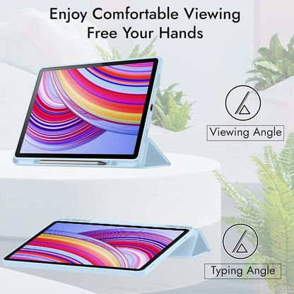 Case for Xiaomi Redmi Pad 2 Pro, Techsuit, Flex Trifold, Purple