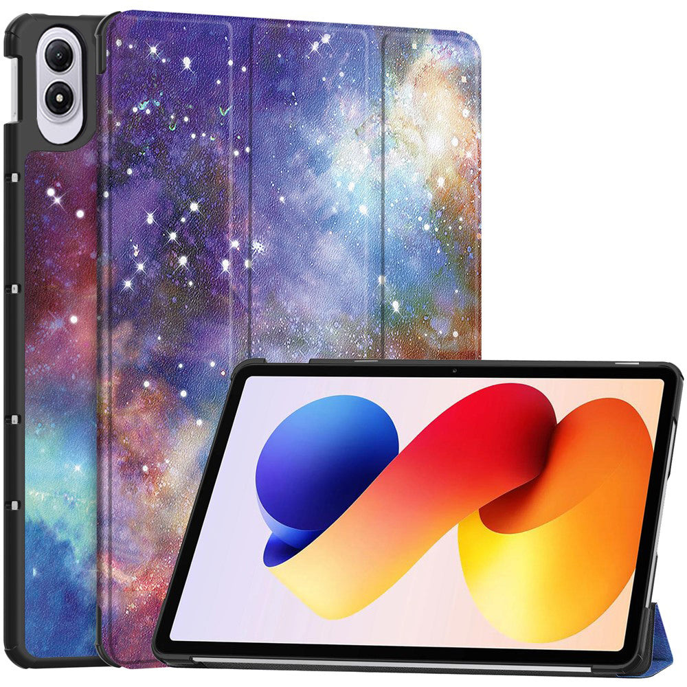 Case for Xiaomi Redmi Pad 2 Pro, Techsuit, FoldPro Galaxy, Multicolor