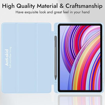 Case for Xiaomi Redmi Pad Pro / Pad / Pad Pro 5G, Techsuit, Flex Trifold, Matcha Green