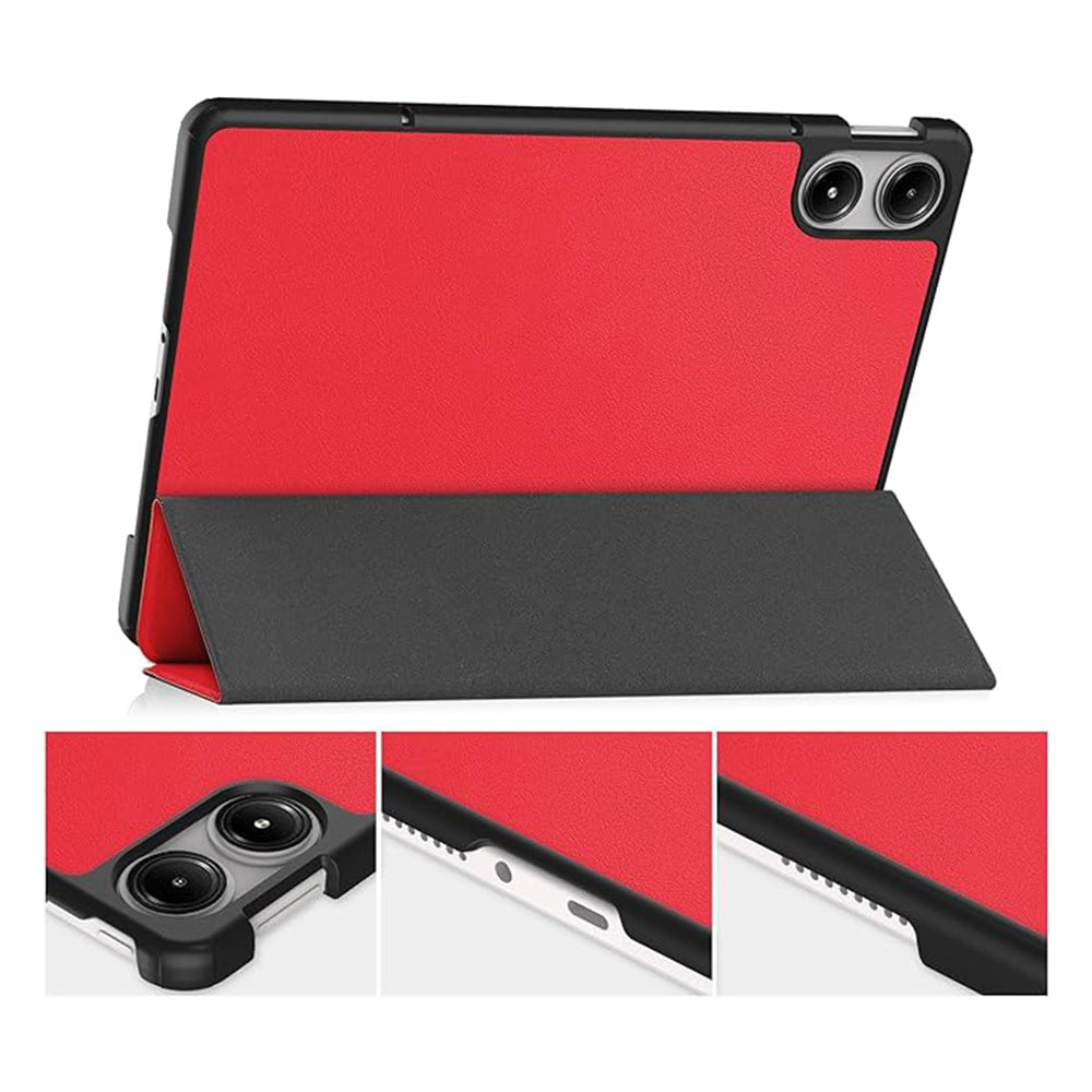 Case for Xiaomi Redmi Pad Pro / Pad / Pad Pro 5G, Techsuit, FoldPro, Red