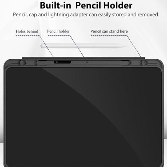 Case for Xiaomi Redmi Pad SE 8.7, Techsuit, Flex Trifold, Black