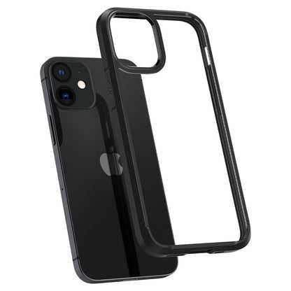Case for Apple iPhone 12 / 12 Pro, Spigen, Ultra Hybrid, Black ACS01703