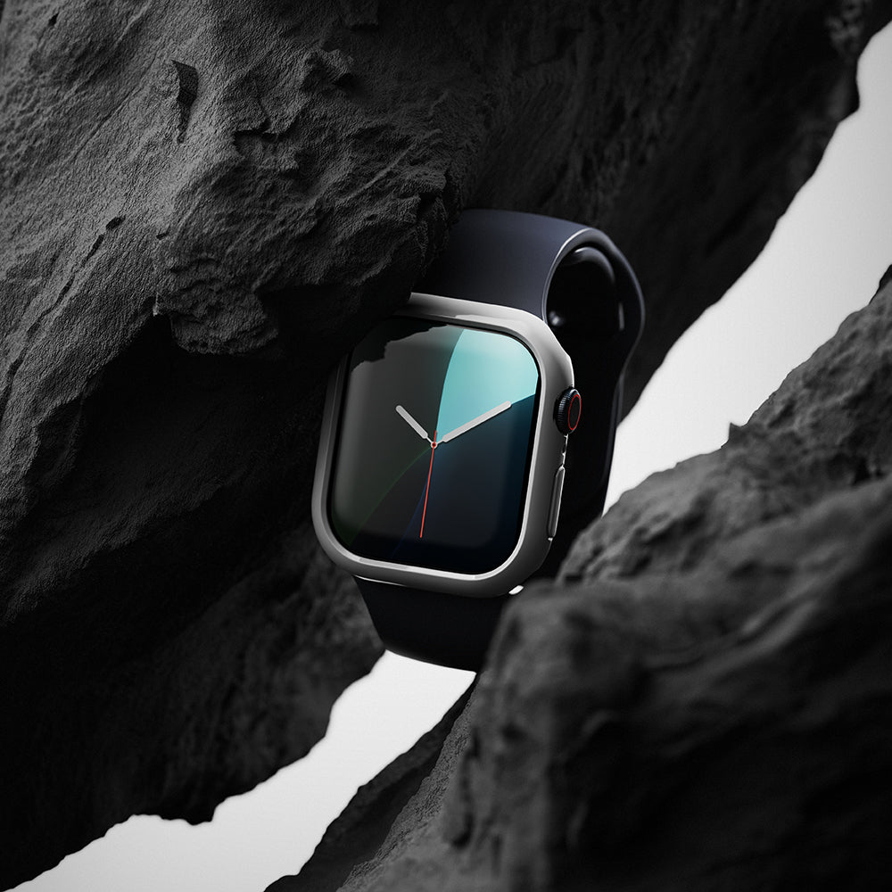 Ringke Slim Case for Apple Watch Series 10 / 11 46mm, Set of 2, Matte Black / Transparent