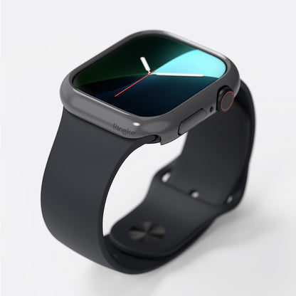 Ringke Slim Case for Apple Watch Series 10 / 11 46mm, Set of 2, Matte Black / Transparent