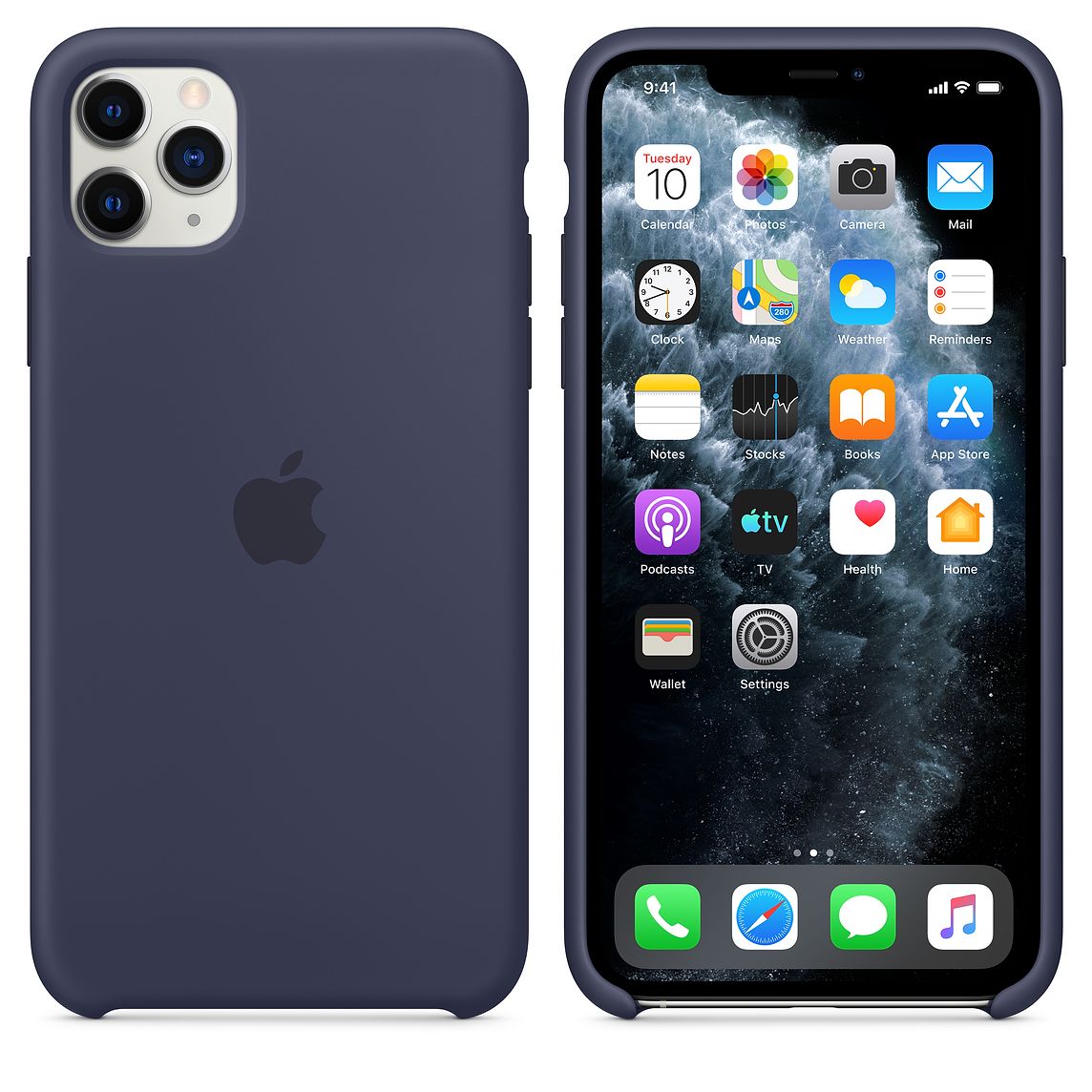 Case for Apple iPhone 11 Pro Max, Navy Blue MWYW2ZM/A