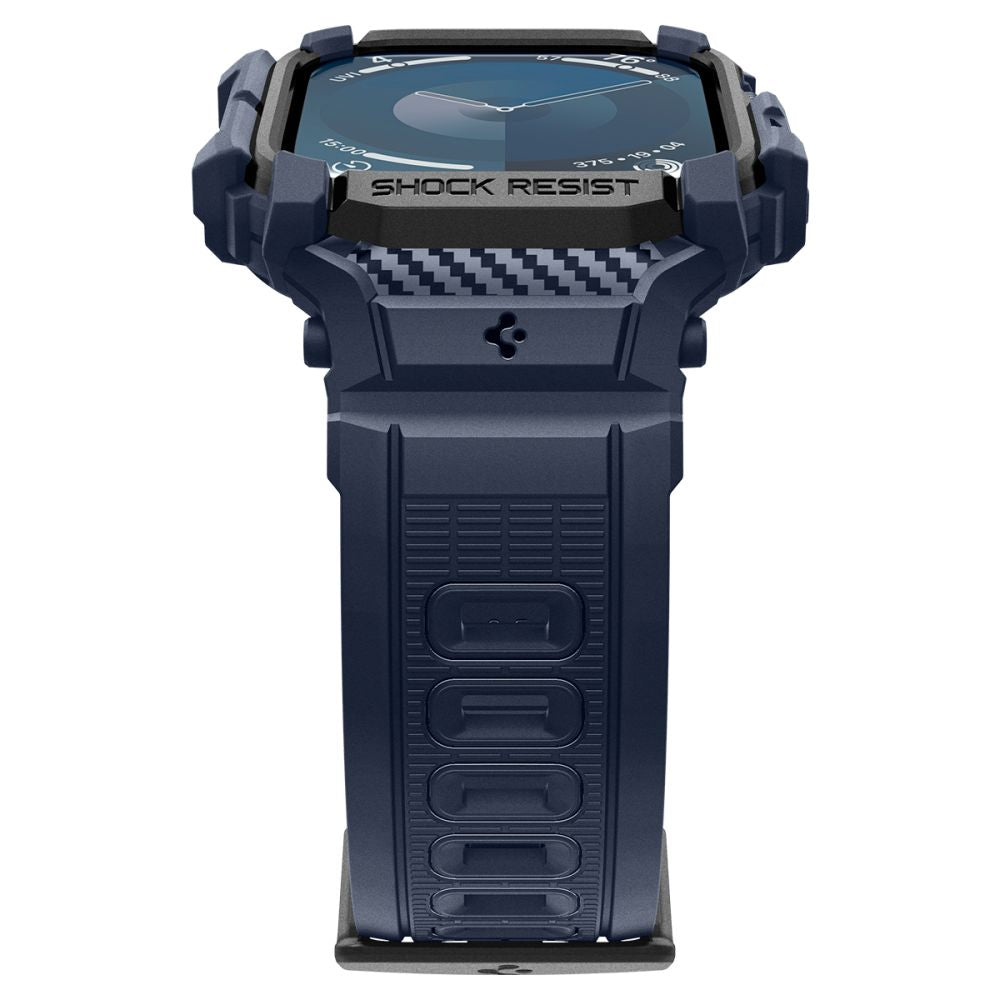 Spigen Rugged Armor Pro Case for Apple Watch Series 10 / 11 46mm, Navy Blue
