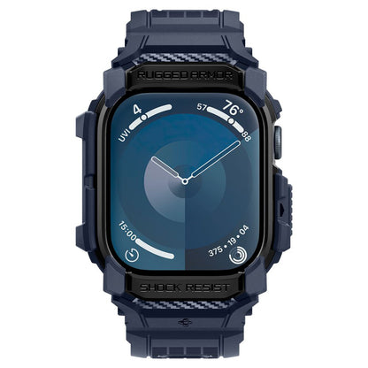 Spigen Rugged Armor Pro Case for Apple Watch Series 10 / 11 46mm, Navy Blue