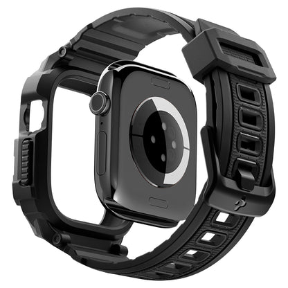 Spigen Rugged Armor Pro Case for Apple Watch Series 12 42mm, Matte Black ACS11883
