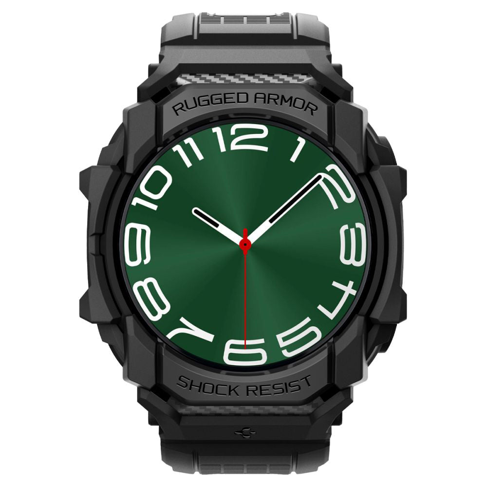 Spigen Rugged Armor Pro Case for Samsung Galaxy Watch Ultra, Black ACS08427