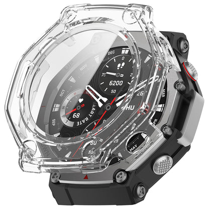 Techsuit Defense360 Pro Case for Amazfit T-Rex 3, Transparent