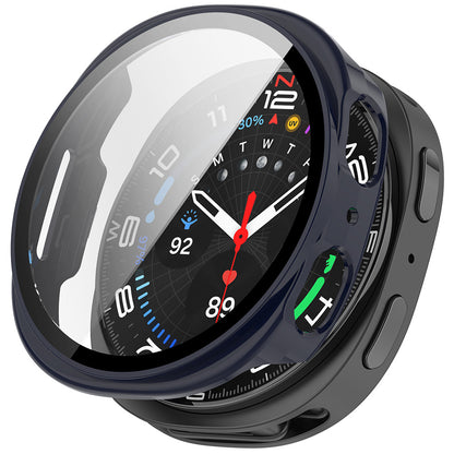 Techsuit Defense360 Pro Case for Samsung Galaxy Watch8 44mm, Navy Blue