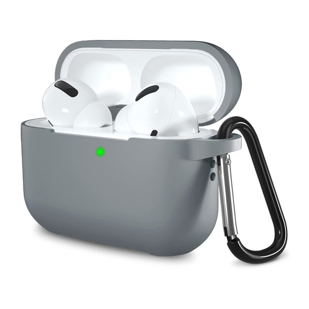 Techsuit Silicone Case for Apple AirPods Pro Series, Gray