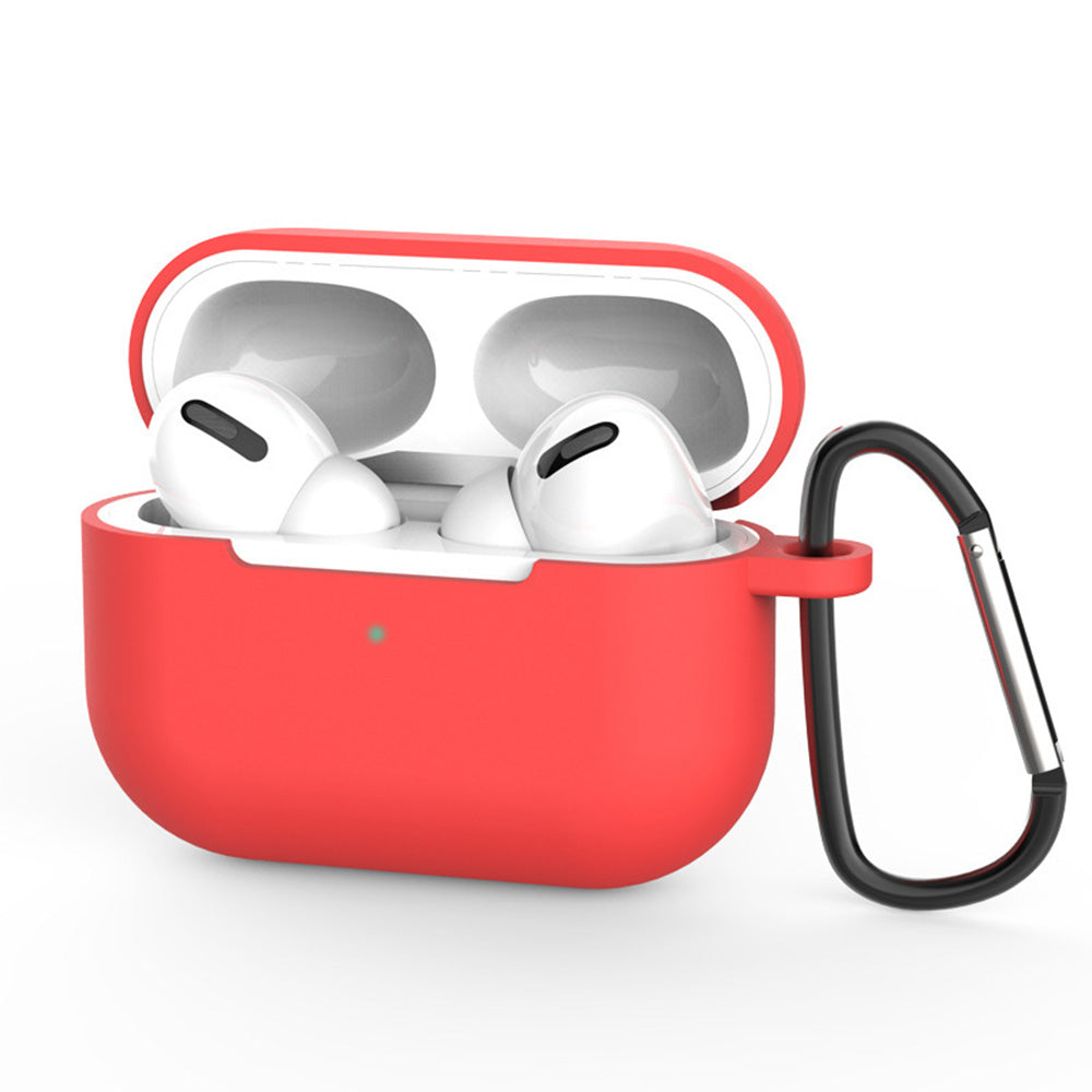 Techsuit Silicone Case for Apple AirPods Pro 3, Red