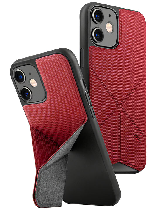 Case for Apple iPhone 12 mini, UNIQ, Transforma Rigor, Red