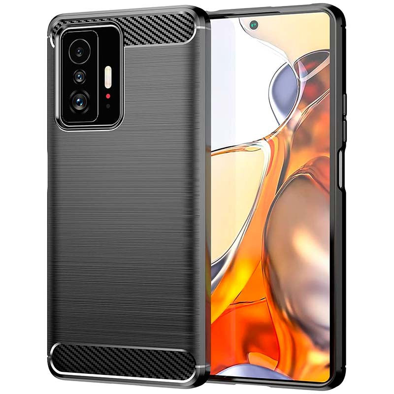 Case for Xiaomi 11T / 11T Pro, Carbon, Black