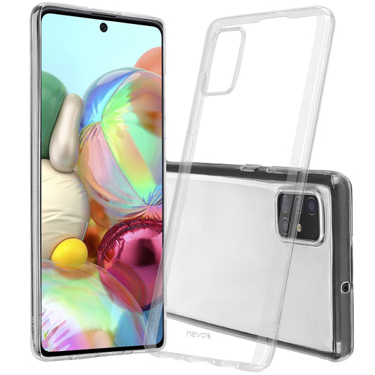 Case for Samsung Galaxy A42 5G A426, Nevox, StyleShell Flex, Transparent