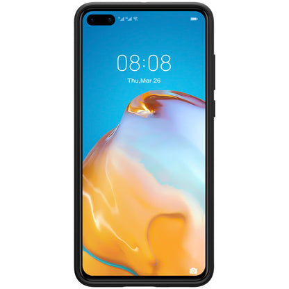 Case for Huawei P40, Nillkin, Flex Pure Liquid Silicone, Black