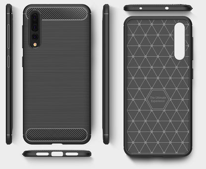 Case for Huawei P20 Pro, OEM, Carbon, Black