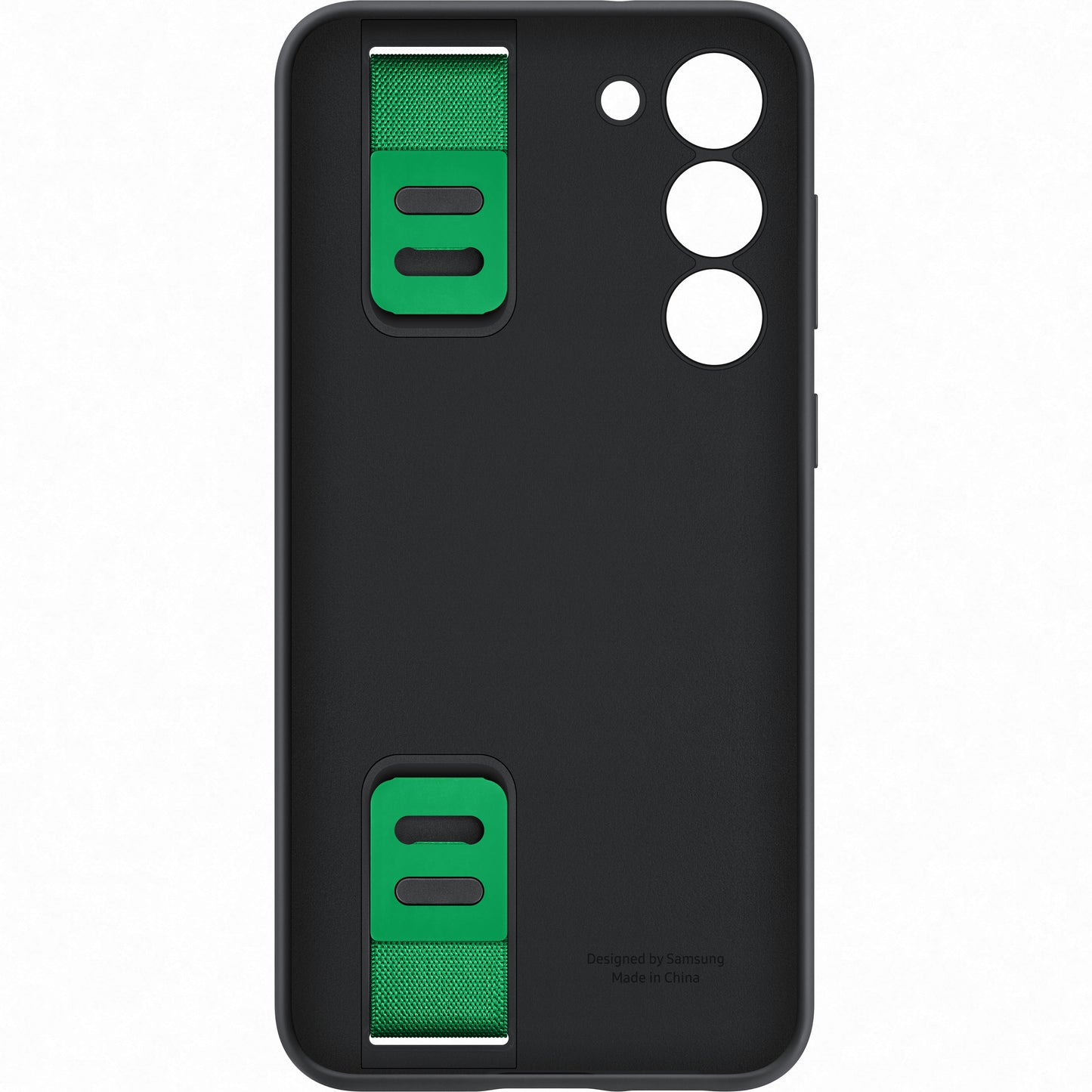 Case for Samsung Galaxy S23+ S916, Silicone Grip, Black EF-GS916TBEGWW