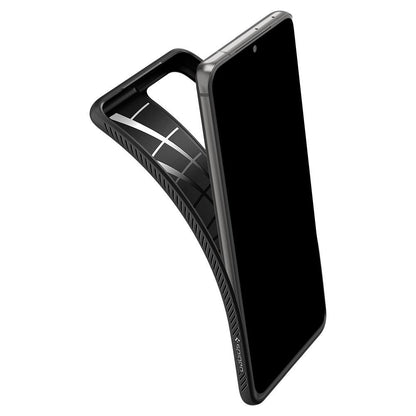 Case for Samsung Galaxy S21 Ultra 5G G998, Spigen, Liquid Air, Black SPN1456BLK