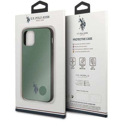 Case for Apple iPhone 11 Pro, US Polo, Wrapped, Green USHCN58PUGN