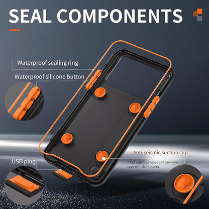 Universal Waterproof Case for Phone max. 6.1inch, ShellBox, AirBox, Black