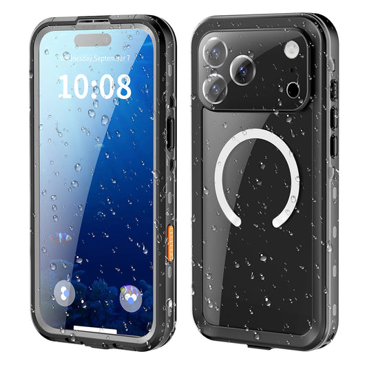 Waterproof Case for Apple iPhone 18 Pro Max / 17 Pro Max, ShellBox, Black