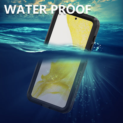 Waterproof Case for Samsung Galaxy S23+ S916, ShellBox, Black