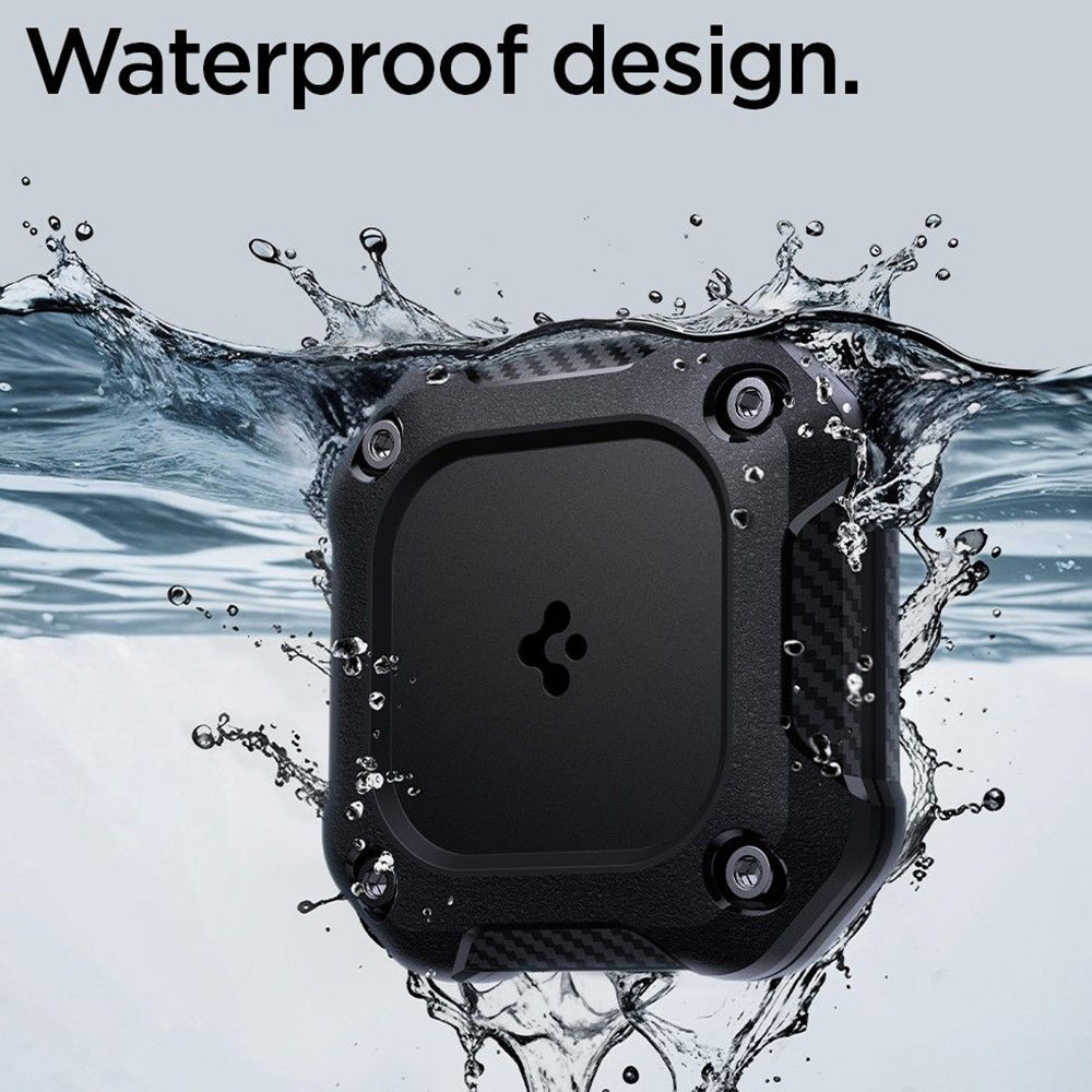 Spigen Tough Armor Waterproof Case for Apple AirTag, Black ACS09781
