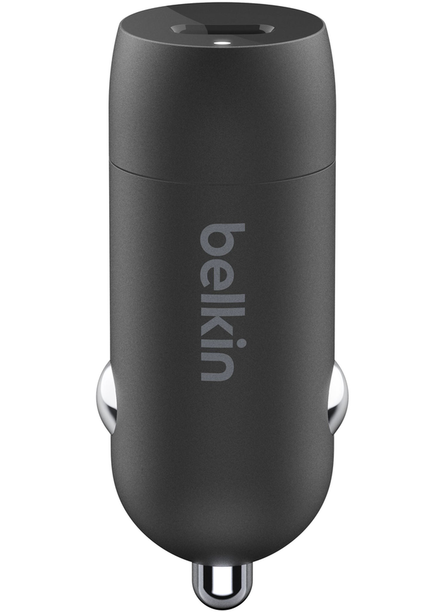 Belkin BoostCharge Car Charger, 30W, 3A, 1 x USB-C, Black CCA004btBK