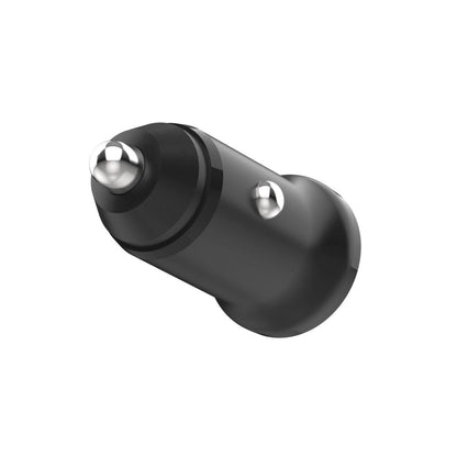 Fixed Auto Charger, 30W, 3A, 1 x USB-C, Black