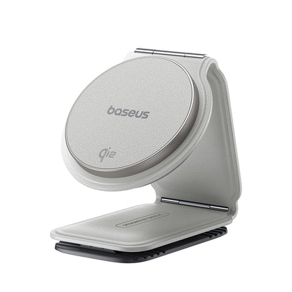 Baseus PrimeTrip C02 Wireless Car Charger, 15W, 1.67A, Silver C40169003211-00