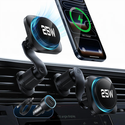 ESR Wireless Car Charger, 25W, Black
